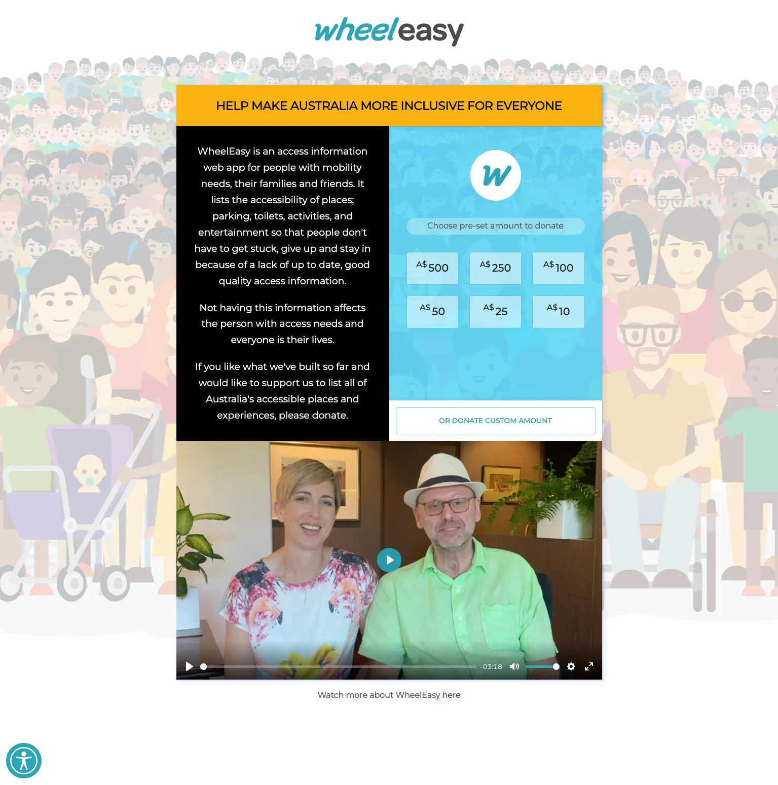 Donate Page